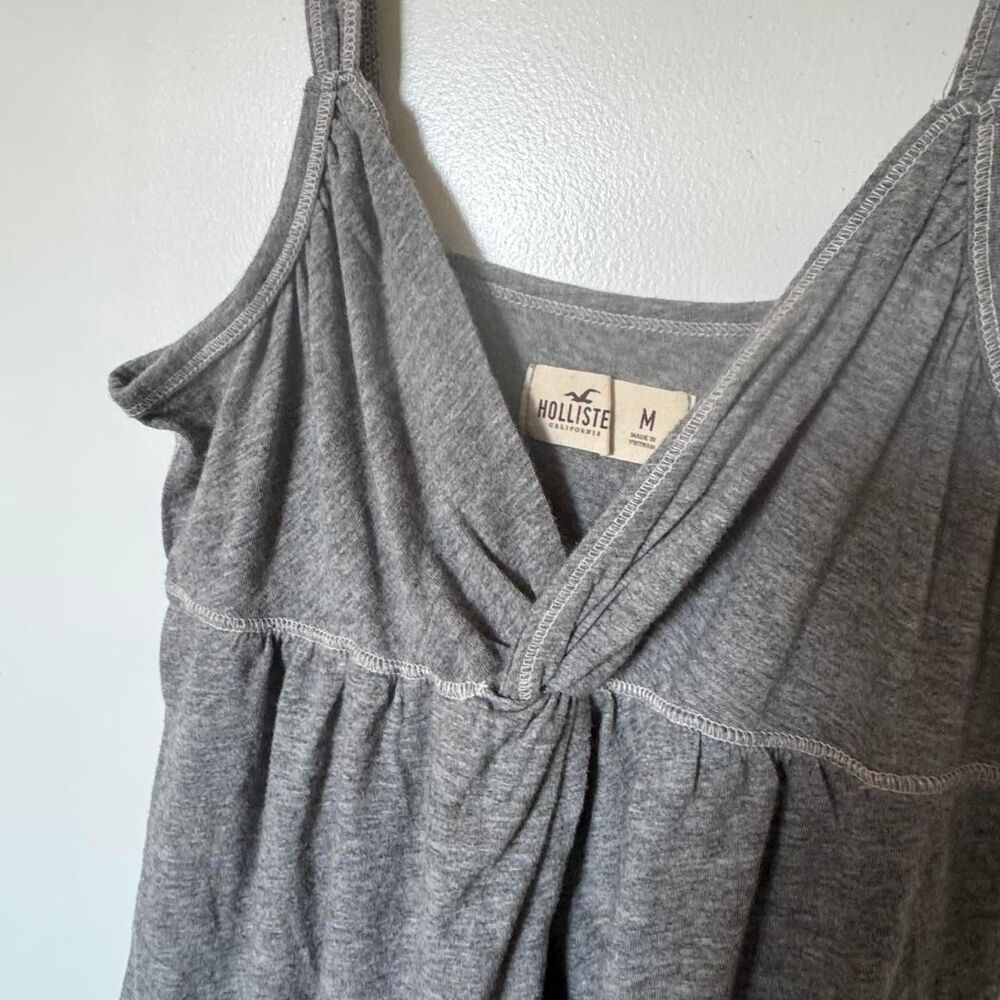 Y2K Rare Vintage Hollister vintage babydoll tank top. size M New with Tag - Picture 3 of 7